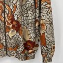 90s Kloz Floral Zip Windbreaker Women’s Medium Track Jacket Photo 5