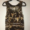 Jones New York  Tribal w/ Metal Sleeveless Dress 2X Photo 3