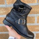 Jimmy Choo  Black Short Biker Boots 38 Photo 6