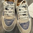 MCM  Women's Vintage Monogram Jacquard Low Top Sneakers Size 36/5 Photo 7