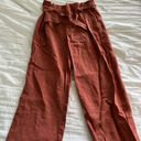 ZARA Burnt Orange Linen pants Photo 0