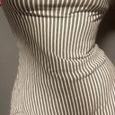 Black And White Stripe Dress Size M Photo 1