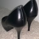 Rampage Black Heels Size 6 Photo 3