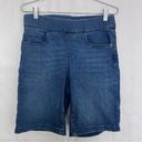 DKNY  pull on Bermuda Jean walking shorts size small Photo 0