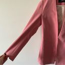 ZARA Basics Collection Collarless Blazer & High Waist Pants in Pink Photo 6