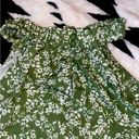 Green Floral dress Size L Photo 1