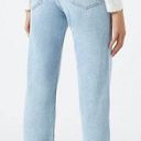 Pull & Bear Distressed High Rise Straight Jeans Photo 2