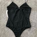 Timing  women’s large spaghetti strap black bodysuit NWT Photo 5