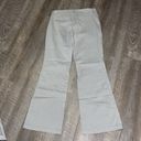 Tommy Hilfiger Lightweight Gray White Vertical Stripe Flare Leg Pants size 8 Photo 10