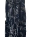 Isabel Maternity  Dress Women Medium Black Scoop Neck Sleeveless Abstract Print Photo 0