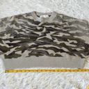 Vintage Havana  Waffle Knit in Faded Camouflaged sweater crew neck size Small Photo 2