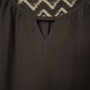 Candie's Candie’s Size Medium Women Black Colored Blouse Photo 3