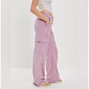 American Eagle  Dreamy Drape Stretch Super High Waisted Baggy Wide Leg Pant NWT Photo 1