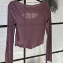 Free People Movement Plum Long Sleeve Photo 2