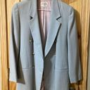 Hugo Buscati /Milano women’s size 12 100% wool double-breasted blazer/jacket Photo 2