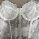 American Vintage vintage white lace corset by gelmart size 32B Y2K/2000s era new with tags Photo 1