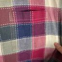 Dress Barn  vintage plaid stitched shirt size XL Photo 4