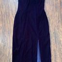 vintage • purple velvet sheath dress Blondie & Me y2k 90s halter neck sequin Photo 0