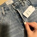 On Twelfth Vintage Light Wash High-rise Mom Jean Photo 3