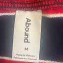 Abound NWT Navy/Red Bold Striped Long Sleeve  Tee Photo 4