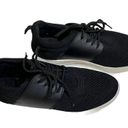 MIA  Womens Ares Athletic Training Sneaker Shoes 8M Black Lace Up Stretch Knit Photo 3