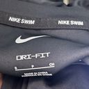 Nike Dri-Fit Swim Hydroguard Black Shirt Size S Photo 4