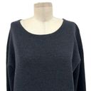 Vince  Wool Charcoal Gray Mixed Media Sweater Dress Size Medium Photo 2