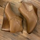 Jack Rogers  Emery Beige wedge ankle boots Women’s size 10 Photo 4