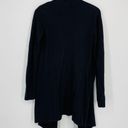 Barefoot Dreams Bamboo Chic Lite Long Open Face Cardigan Sweater in Black Size S/M Photo 6