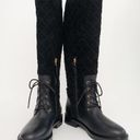 Ralph Lauren Lauren . Hollie II Quilted Lace-Up Riding Boots. Photo 9