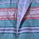 Krass&co Island  Linen Tank Dress Summer Travel Pastel color striped, Size XS Photo 8