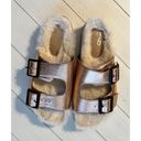 mix no. 6  Sandals WOMEN'S 9 ROSE GOLD FALON SLIDE SANDAL SLIDES - METALLIC 9 SB Photo 7