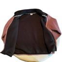 Victoria's Secret PINK Plum & Black Color Block Sherpa Zip Jacket size Large Photo 7