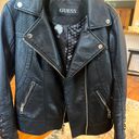 Guess Leather Jacket Photo 0