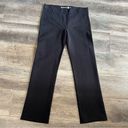 Betabrand  Black Pull-On Stretch Mid Rise Straight Leg Dress Pant Trouser Yoga M Photo 3