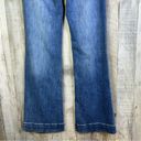 Flamingo  Blue Jeans Size Med. With Faux Front Pockets & Back Pockets & W… Photo 5