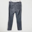 J.Jill  Grey Authentic Fit Slim Button Ankle Jeans Photo 1