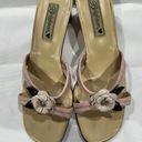 Brighton “Tasha” Blush Pink Leather Slide On Sandal Photo 2