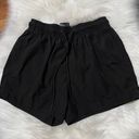 H&M Women's Black Pull-On Drawstring Waist Athletic Running Shorts Photo 0