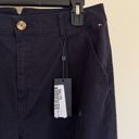 Tommy Hilfiger  Wide-Leg Chino Pants Size 10 Blue MSRP $69.50 Photo 3