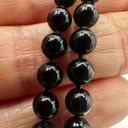 Daisy Oops a  black beaded long necklace Photo 7