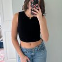 ZARA Black Crop Top Photo 0