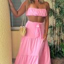 Billy J Pink Set Maxi Skirt Size 10 Photo 2