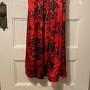 In Bloom  by Jonquil I Floral Full Length Satin-Like Belted Robe w Velvet Sleeves Photo 5