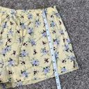 American Eagle vintage y2k  pj loungewear shorts yellow floral cotton S coquette Photo 6