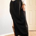 Vintage Adonna Black Lace Slip Skirt Size M Photo 5