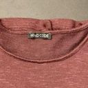 Mind Code ‎ Women’s Maroon Pullover Sweater L EUC Photo 7