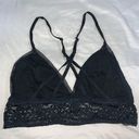 Lace Black Bralette Size XS Photo 1