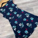 Draper James  navy floral fit & flare dress Photo 3