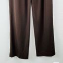 Lafayette 148  New York Brown Wool Wide Leg High Waisted Pants Size 6 28" Waist Photo 10